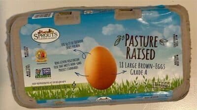 Pasture Raised Large Brown Eggs