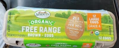 Organic Free Range Brown Eggs