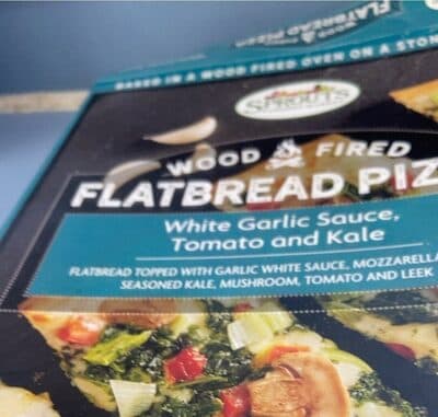 Flatbread pizza