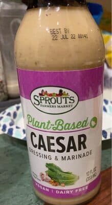 Plant-based Caesar dressing and marinade