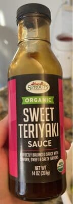 Sprouts Organic Sweet Teriyaki Sauce