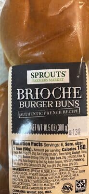 Brioche Burger Buns