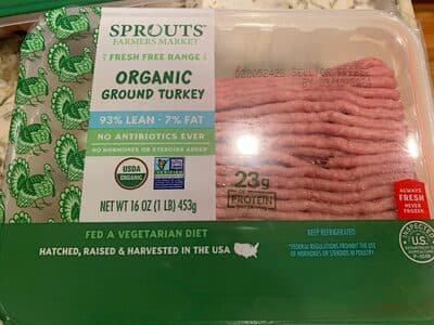 Organic Ground Turkey