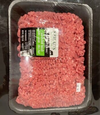 Ground Beef 85% Lean 15% Fat