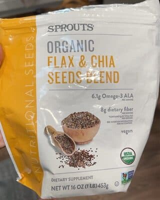 Organic Flax & Chia Seeds Blend
