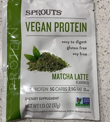 Vegan Matcha protein