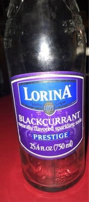 Sparkling Soda, Blackcurrant