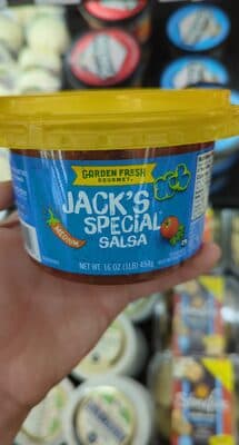 Garden Fresh Gourmet, Jack's Special Salsa, Medium Hot