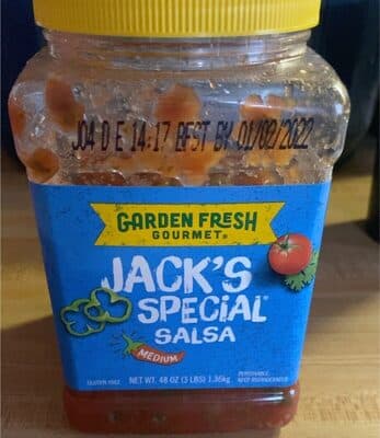 Jacks special salsa