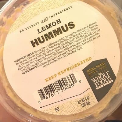 Lemon Hummus