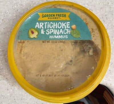 Artichoke and Spinach Hummus