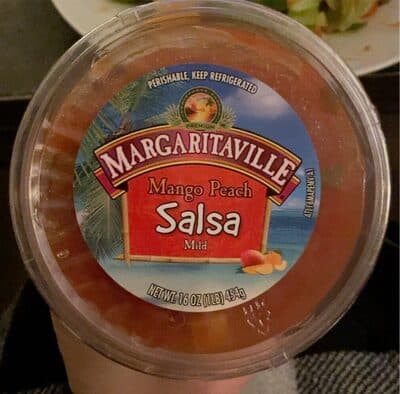 Mild Mango Peach Salsa