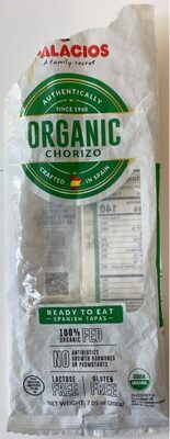 ORGANIC CHORIZO