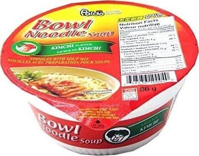 Kimchi Flavor Bowl Noodle Soup