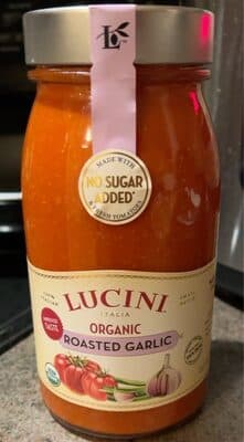 Roasted Garlic Organic Sauce