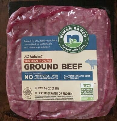 90% Lean Ground Beef