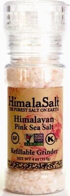 Himalasalt Refillable Adjustable Himalayan Salt Grinder
