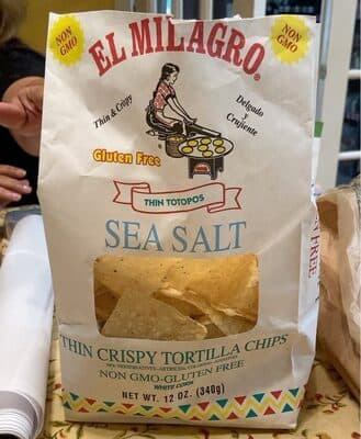 El Milagro Thin White Corn Tortilla Chips