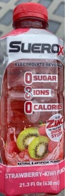 Strawberry-Kiwi Punch Flavors Electrolyte Beverage