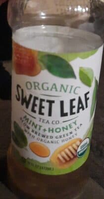 Organic Green Tea, Mint & Honey