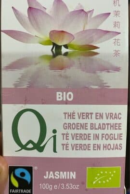 Qi Organic Fairtrade Jasmine Loose Leaf Tea