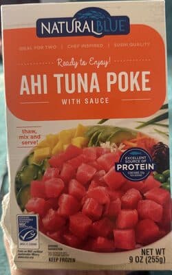 Ahi Tuna Poke With Sauce