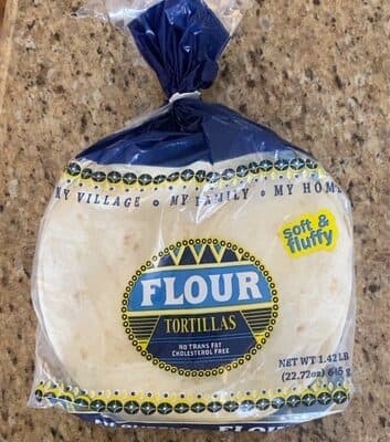 Flour Tortilla Soft & Fluffy