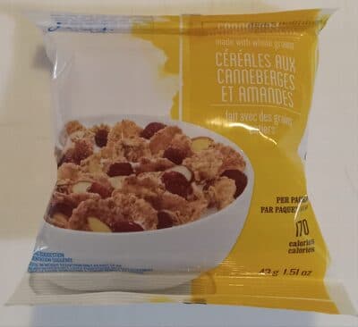 Cranberry Almond Cereal