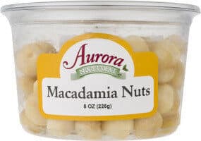 AURORA NATURAL, MACADAMIA NUTS