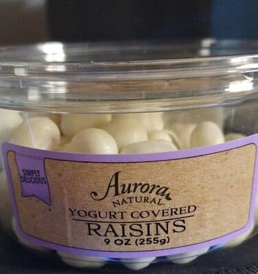 Yogurt Covered Raisins