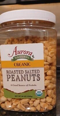 Organic Roasted Salted Peanuts