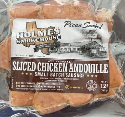 Sliced Chicken Andouille