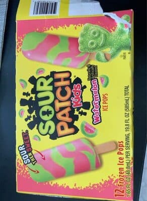 Watermelon Flavored Ice Pops