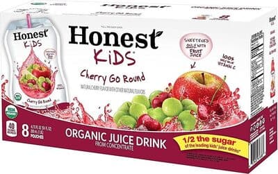 Organic Juice Drink From Concentrate, Cherry Go Round