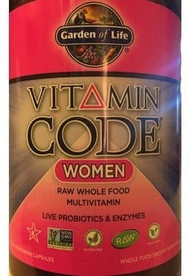 Vitamin Code Multivitamin, Women