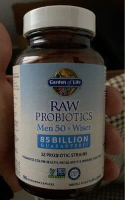 Raw Probiotics Men 50 & Wiser