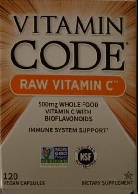 Vitamin Code Raw Vitamin C