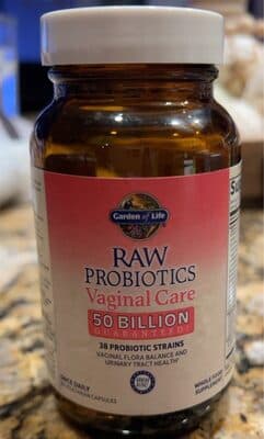 Raw Probiotics Vaginal Care