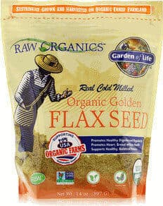 GARDEN OF LIFE, RAW ORGANICS, ORGANIC GOLDEN FLAX SEED