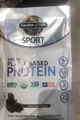 Organic Plant-Based Protein, Natural BCAAs, Glutamine & Glutamic Acid, Probiotics Powder, Chocolate