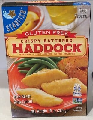 Gluten Free Crispy Battered Haddock