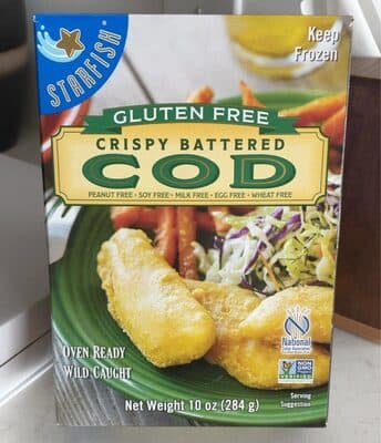 Gluten Free Crispy Battered Cod