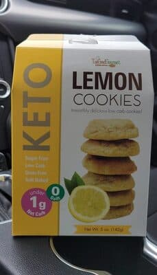 Lemon keto cookies