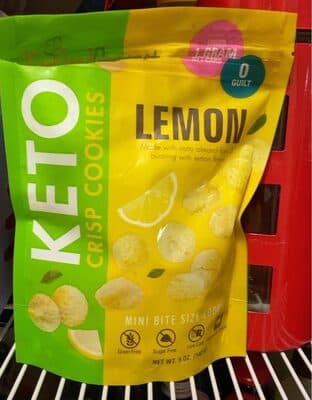 Keto crisp cookies