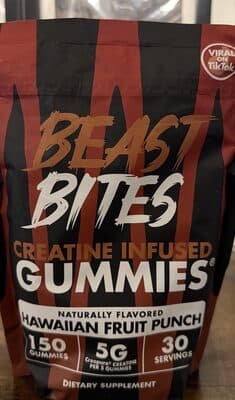 Creatine infused gummies
