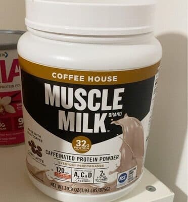 Cafe Latte Caffeinated Protein Powder