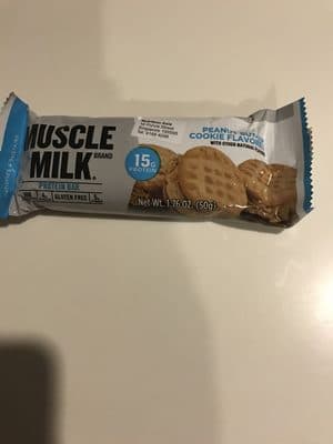 Peanut Butter Cookie Flavored Protein Bar