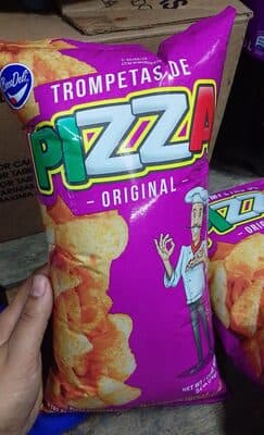 Trompetas de pizza