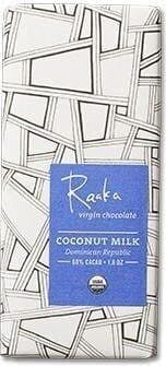 Raaka, Virgin Chocolate, Coconut Milk