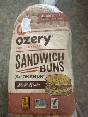 One Bun Multigrain Sandwich Buns